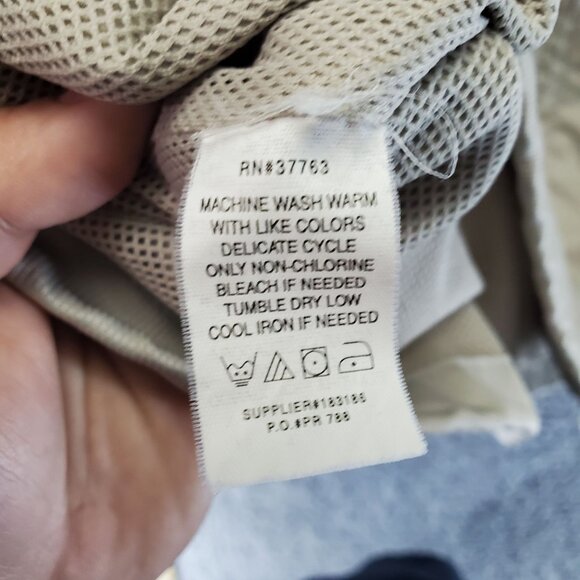 PGA Tour Jacket Mens XXL Tan Wind & Water Resistant Full Zip Essential - Picture 4 of 9